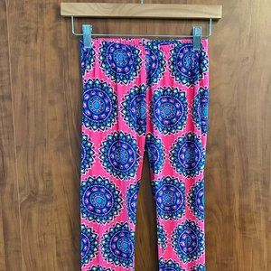 Simply Southern Pineapple & Crab Print Leggings OSFM